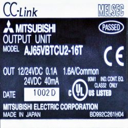 CC Link AJ65VBTCU2 16T 1