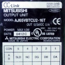 CC Link AJ65VBTCU2 16T Mitsubishi 1