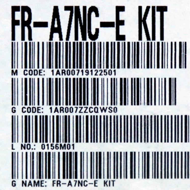 FR-A7NC-EKIT FR-A7NC-EKIT