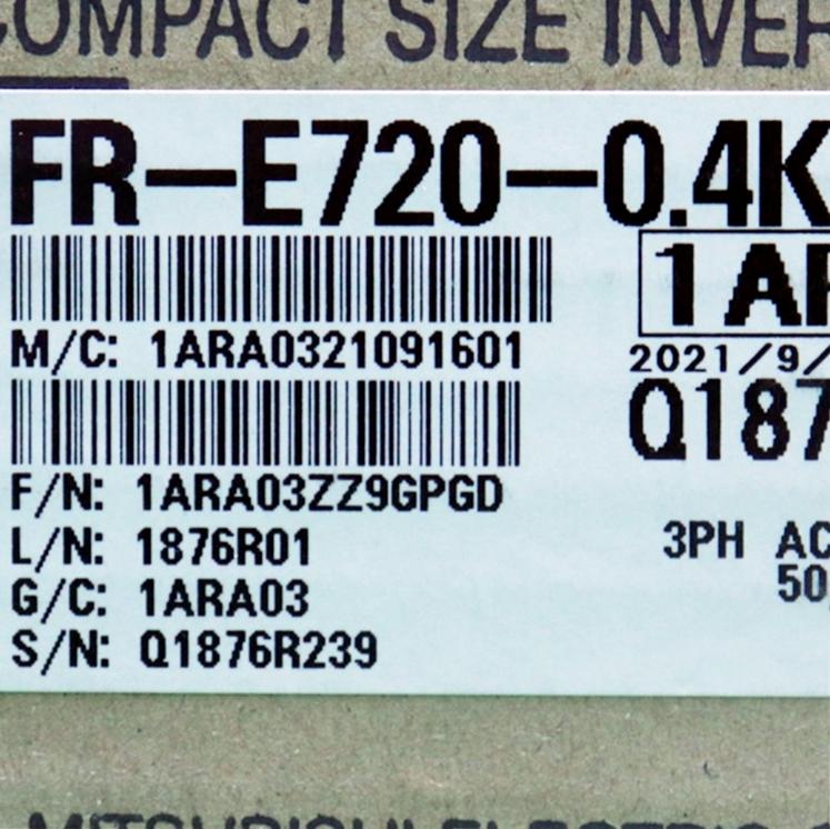 FR-E720-0.4K FR-E720-0.4K