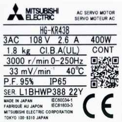 HG-KR43B Servo Mitsubishi