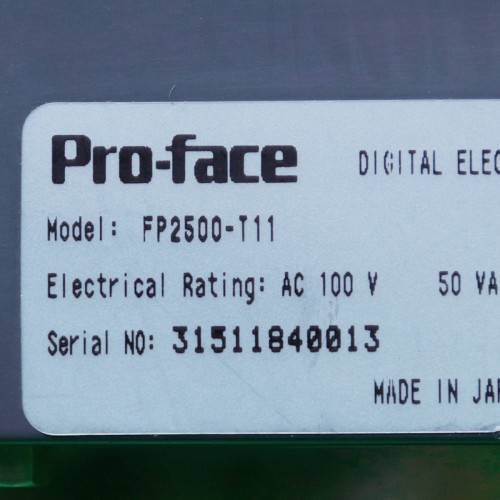 HMI-FP2500-T11-1 HMI-FP2500-T11-1