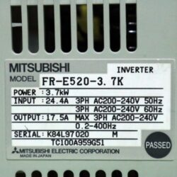 Inverter FR E520 3.7K mitsubishi 1