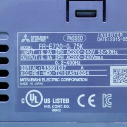 Inverter FR E720 0.75K mitsubishi