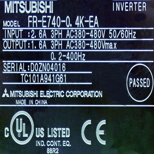 Inverter-FR-E740-0.4K-EA Inverter-FR-E740-0.4K-EA