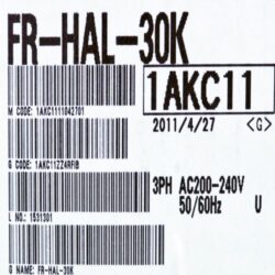 Inverter FR HAL 30K mitsubishi 3