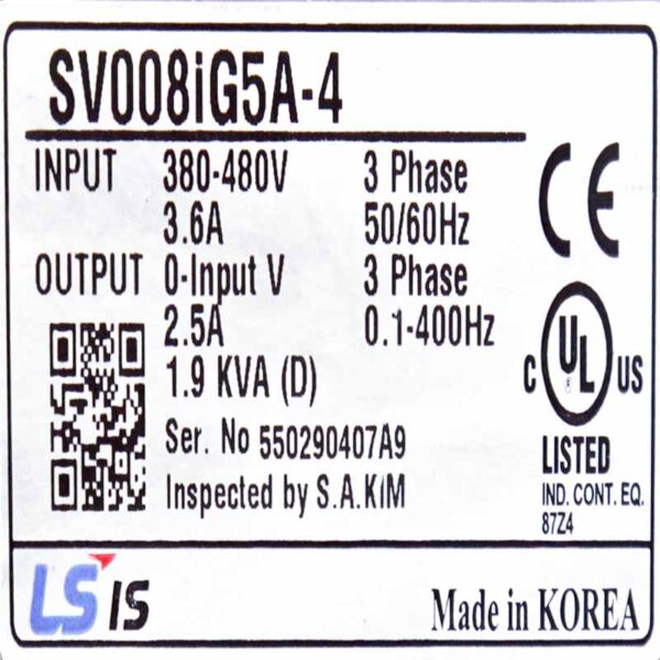 Biến tần LS_SV008iG5A-4.1