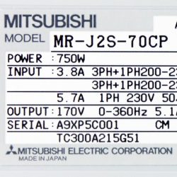 MR-J2S-70CP
