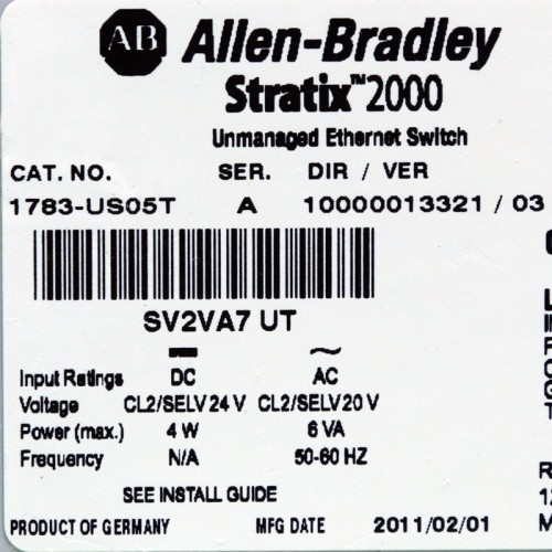 PLC-1783-US05T-AB PLC-1783-US05T-AB