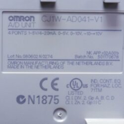 PLC CJ1W AD041 V1 Omron 05