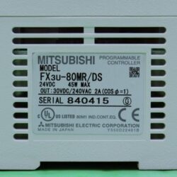 PLC FX3U 80MR DS mitsubishi