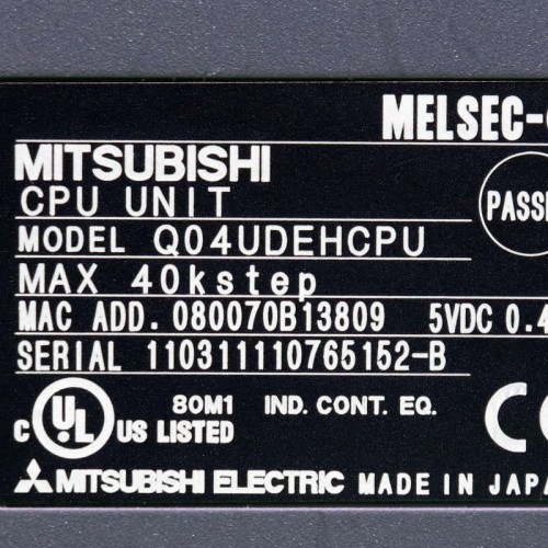 PLC Q04UDEHCPU Mitsubishi 1 2