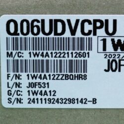 PLC Q06UDVCPU Mitsubishi 1 1