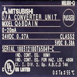 PLC Q68DAIN Mitsubishi