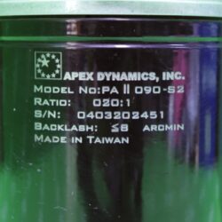 Reducer PAII090 020 S2 apex