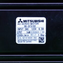 Servo HC SFS102 Mitsubishi