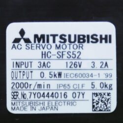 Servo HC SFS52 Mitsubishi