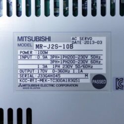Servo MR J2S 10B Mitsubishi