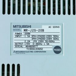 Servo MR J2S 20B Mitsubishi