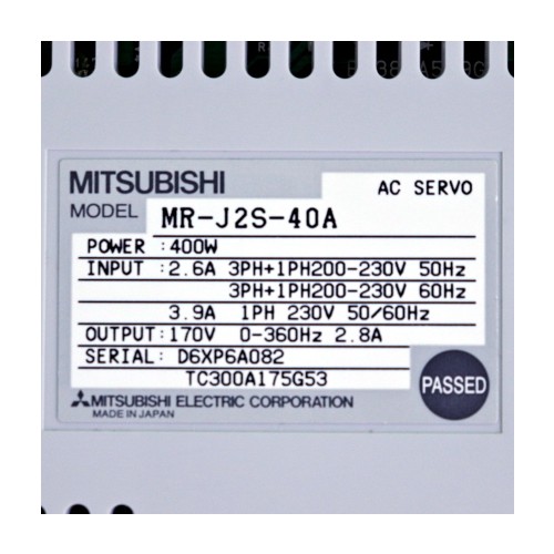 Servo-MR-J2S-40A Servo-MR-J2S-40A