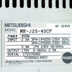 Servo MR J2S 40CP Mitsubishi