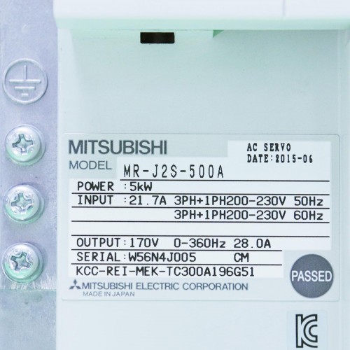 Servo-MR-J2S-500A Servo-MR-J2S-500A