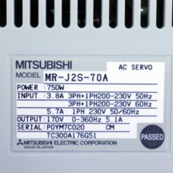 Servo MR J2S 70A Mitsubishi