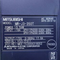 Servo MR J3 350T Mitsubishi