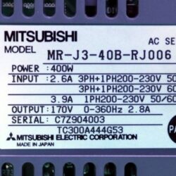 Servo MR J3 40B RJ006 Mitsubishi
