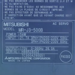 Servo MR J3 500B Mitsubishi