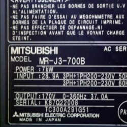 Servo MR J3 700B Mitsubishi