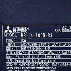 Servo MR J4 100B RJ Mitsubishi 1