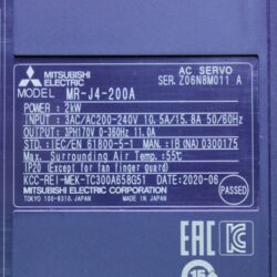 Servo MR J4 200A Mitsubishi 1