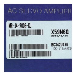Servo MR J4 200B KJ Mitsubishi