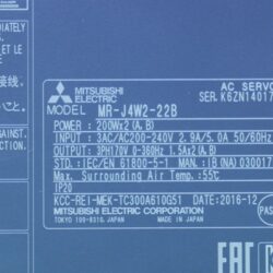 Servo MR J4W2 22B Mitsubishi