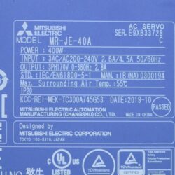 Servo MR JE 40A Mitsubishi 1