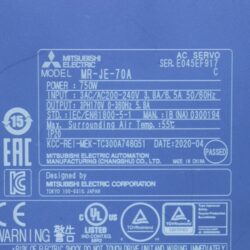 Servo MR JE 70A Mitsubishi