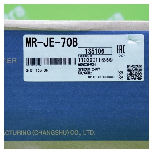 Servo-MR-JE-70B Servo-MR-JE-70B