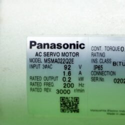Servo MSMA022Q2E Panasonic