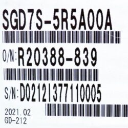 Servo SGD7S 5R5A00A yaskawa
