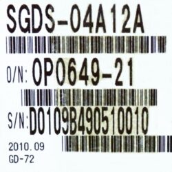 Servo SGDS 04A12A yaskawa