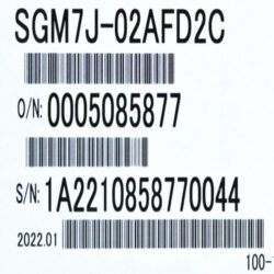 Servo SGM7J 02AFD2C yaskawa