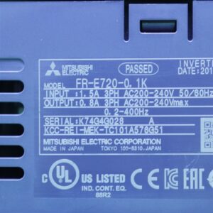 FR-E720-0.1K Biến tần Mitsubishi 100W