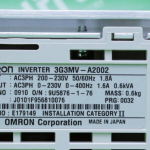 3G3MV-A2002 Omron 0.2kW