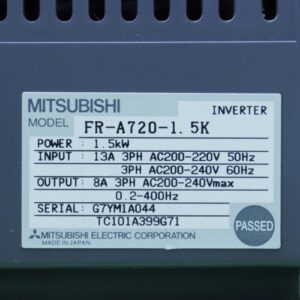 Biến tần Mitsubishi FR-A720-1.5K