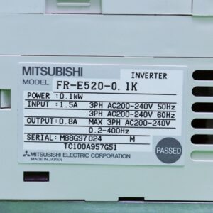 Biến tần Mitsubishi FR-E520-0.1K