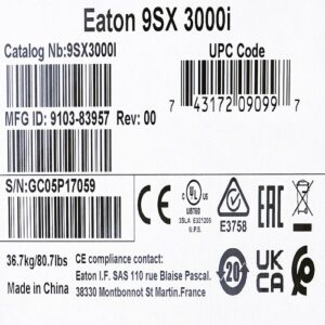 9SX3000I EATON UPS