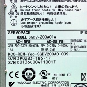 Yaskawa SGDV-200A01A