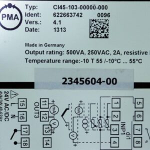 CI45-103-00000-000 PMA