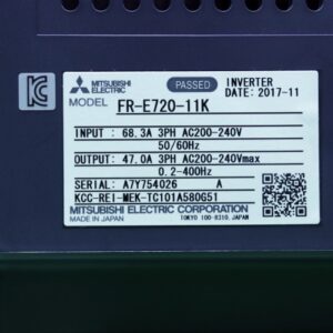 FR-E720-11K Inverter 220V 11KW